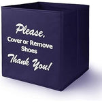 Opret_Large_Shoe_Cover_Box_Black,_Real_Estate_Agent_Supplies,_Disposable_Shoe_Cover_Dispenser_Box_for_Open_House,_Please_Cover_or_Remove_Shoes,_Foldable_Storage_Bin_for_Shoe_Bootie