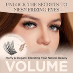 LASHVIEW_Lash_Clusters,_144_Pcs_Cluster_Lashes,_DIY_Cluster_Eyelash_Extensions_Mega_Volume_Reusable_Individual_Lashes_Cluster_Volume_Look_Super_Thin_Band_&_Soft(Volume,C-10-16mix)_Lightweight_Makeup_Salon_Cosmetic_Eyelashes_Extensions