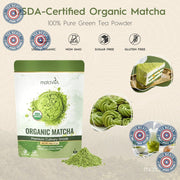 MatchAiA_Premium_Culinary_Grade,_USDA-Certified_Organic_Matcha,_100%_Pure_Green_Tea_Powder,_Perfect_for_Lattes,_Smoothies,_Desserts_and_Baking,_Sugar_Free,_Gluten_Free_(60g_/_2.1oz_Pouch)