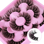 Focipeysa_Dramatic_Eyelashes_Fluffy_Faux_Mink_Lashes_22mm_Long_False_Eyelashes_D_Curl_Eyelashes_that_Look_Like_Extension_5_Pairs_Pack