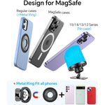 For_Magsafe_Car_Mount【20_Strong_Magnets_】_Mount_Dash【360°_】Phone_Holders_for_Your_Car_Accessories_iPhone_15_14_13_12_Pro_Max_Plus_Max_Metal_Android