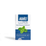 Epic_Xylitol_Chewing_Gum_-_Sugar_Free_&_Aspartame_Free_Chewing_Gum_Sweetened_w/Xylitol_for_Dry_Mouth_&_Gum_Health_(Peppermint,_12-Piece_Pack,_12_Packs)