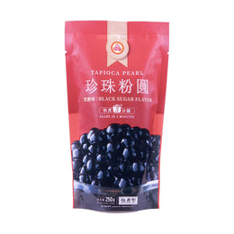 WuFuYuan_Boba_Tapioca_Pearl,_Black_Sugar_Flavor,_Ready_in_5_Minutes,_8.8_Oz._(Single_Pack)