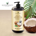 Handcraft_Blends_Organic_Fractionated_Coconut_Oil_-_100%_Pure_and_Natural_-_Premium_Grade_Carrier_Oil_for_Skin_and_Hair_-_Hair_and_Body