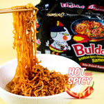 Samyang_Buldak_Spicy_Ramen,_Hot_Chicken_Ramen,_Korean_Stir-Fried_Instant_Noodle,_Original,_1_Bag_with_5_Pack_ramen__black_buldak_korean_Food