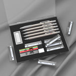 Metal_Mechanical_Pencil_Set_with_Lead_and_Eraser_Refills,_5_Sizes,_0.3,_0.5,_0.7,_0.9,_2mm,_Drafting,_Sketching,_Architecture,_Drawing_Metal_Mechanical_Pencils