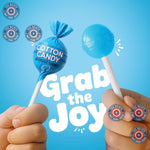 Cotton_Candy_Mini_Lollipops_–_65_Count_Bulk_Pack,_Individually_Wrapped_Sweet_Blue_Suckers_for_Kids,_Parties,_Birthdays,_Events_&_Parades