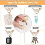 KNGITRYI_Wallet_Keychain_Wristlet_for_Women,Slim_RFID_Credit_Card_Holder_Purse_Tassel_Keychain_Bangle_Key_Ring_for_Men_Women