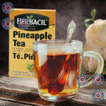 Herbacil_Pineapple_Tea,_Herbal_Tea_with_Dehydrated_Fruit,_Caffeine_-_Free,_2-Pack_of_25_bags_per_box_(50_Bags)