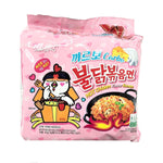 Samyang_Hot_chicken_stir_fried_ramen_noodle,_Carbo_5_pk,_22.9_Ounce