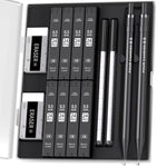 Four_Candies_Metal_Mechanical_Pencils_0.5mm,_2PCS_Mechanical_Pencils_0.5_with_Dual_Spring,_8_Tubes_HB_Lead_Refills,_2PCS_4B_Erasers_and_18PCS_Eraser_Refills,_Mechanical_Pencil_Set_for_Writing_Drawing