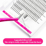 TDANCE_Premade_Spikes_Eyelash_Extension_Supplies_Thickness_0.07_D_Curl_Mix_14-19mm_Matte_Black_Eyelash_Extensions_Spikes_Fans(Spikes,D-0.07,14-19mm)_Korean_Makeup_Cosmetic_Eyelashes_Extensions