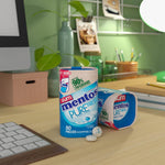 Mentos_Pure_Fresh_Sugar-Free_Chewing_Gum_with_Xylitol,_Mint,_in_a_recyclable_90%_Paperboard_Bottle,_80_Piece_(Pack_of_1)