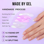 BTArtbox_French_Tip_Press_On_Nails_-_White_Press_On_Nails_Almond,_Short_Fake_Nails_with_Nail_Glue,_Fit_Perfectly_&_Natural_Reusable_Stick_on_Nails_in_16_Sizes