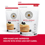 King_Arthur_Keto_Wheat_Pancake_Mix:_Low_Carb,_High_Protein_Breakfast_Solution_-_Just_Add_Water_for_Fluffy_Pancakes_or_Waffles_-_Non-GMO,_Kosher_Certified,_12_oz_Pouch