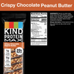 KIND_Protein_MAX_Crispy_Chocolate_Peanut_Butter_Snack_Bars,_20g_of_Protein,_Keto_Friendly,_1g_of_Sugar_Per_Bar,_Gluten_Free,_4_Count_Box
