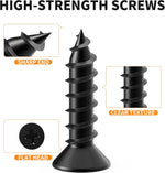18PCS_L_Bracket_Corner_Bracket,_FATLODA_Stainless_Steel_L_Brackets_for_Shelves,_Black_Small_Right_Angle_Bracket,_Metal_Corner_Brace_for_Wood_Furniture_Cabinet_Chair_with_72PCS_Screws_(1.57x1.57_in)