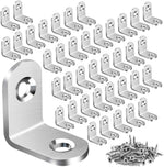 40PCS_L_Bracket_Corner_Brace,_Stainless_Steel_L_Brackets_for_Shelves,_Metal_Corner_Bracket,_Small_Right_Angle_Brackets_for_Wood_Furniture_Chair_Drawer_Cabinet_with_80PCS_Screws_(0.79_x_0.79_inch)