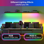 SEZO_WS2812B_ECO_LED_Strip_Light_3.3FT/16.4FT_-_60LEDs/100LEDs/144LEDs/150LEDs/300LEDs_300Pixels_Individually_Addressable_Programmable_5050SMD_Digital_RGB_Alloy_Wires_Flexible_Dream_Color_IP30_Non-Waterproof_PCB_Black_DC5V