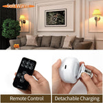 BLUEYE_Rechargeable_Battery_Operated_Light_Bulb,2Packs,300LM,40W_Equivalent,E26_Detachable_Charging(E12_available),4_Color_Temperature,Remote_Control_Puck_Emergency_Lamp,Timer,Dimmer,For_Non-Hardwired