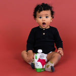 Serenity_Kids_6+_Months_Baby_Food_Pouches_Puree_Made_With_Ethically_Sourced_Meats_&_Organic_Veggies_|_3.5_Ounce_BPA-Free_Pouch_|_Grass_Fed_Beef_&_Ginger,_Pea,_Bell_Pepper,_Broccoli_|_1_Count