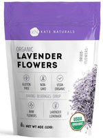 Kate_Naturals_Dried_Lavender_Flowers_for_Tea,_Syrup,_Lemonade,_Soap_Making._Edible_Culinary_Grade_Buds_(4oz,_Organic,_Food_Grade)