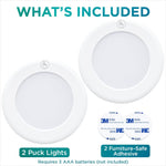 Brilliant_Evolution_Ultra_Thin_Wireless_LED_Touch_Lights_-_Battery_Operated_Under_Cabinet_Lighting_-_Round_Puck_Lights_for_Closet,_Countertop_-_Stick_On_Push_Light_for_Home_Decor_-_Pack_of_2