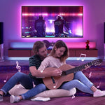 PSTAR_LED_Lights_for_TV_Led_Backlight,_3.28FT/9.84FT/16.4ft/32.8FT/50FT/65.6FT_Music_Sync_RGB_Strip_Lights_with_Remote_&_App_Control,_USB_Powered_for_TVs,_Computer,_Bedroom,_Gaming_Setup,_Home_Cinema