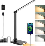 LED_Desk_Lamp_with_USB_Ports,Touch_Desk_Lamps_for_Home_Office_with_5_Color_Modes,3_Brightness_Desk_Light_with_Small_Night_Light,Reading_Lamp_Table_Lamp_for_Bedroom_Bedside_Study_Black_(with_adapter)