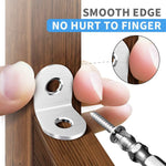 40PCS_L_Bracket_Corner_Brace,_Stainless_Steel_L_Brackets_for_Shelves,_Metal_Corner_Bracket,_Small_Right_Angle_Brackets_for_Wood_Furniture_Chair_Drawer_Cabinet_with_80PCS_Screws_(0.79_x_0.79_inch)