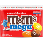 M&M'S_Mega_Peanut_Butter_Chocolate_Candy,_Sharing_Size,_8.6_Oz_Resealable_Bag