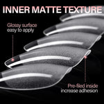 AILLSA_Short_Almond_Nail_Tips_Soft_Gel_Pre-Shaped_Acrylic_Nail_Tips_Half_Matte_Full_Cover_Nail_Tips_Clear_Gelly_Press_on_Flase_Nail_Tips_for_Extension_Nail_Manicure_Home_DIY_216PCS_12Sizes