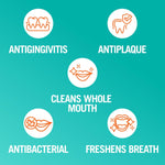 TheraBreath_Plaque_Control_Mouthwash,_Cool_Mint,_Pre-Brush_Rinse,_16_Fl_Oz_Oral_Antibacterial_Gentle_Pack_Sensitive_Vegan
