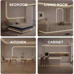 16.4ft/32.8ft_COB_LED_Strip_Light_with_Remote,_2700K-6500K_Dimmable_Bright_Warm_White_Led_COB_Strip_Light,_White_Continuous_Led_Strip_Light_for_Mirror,_Stair,_Cabinet,_Room