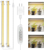 Mosthink_LED_Plant_Grow_Light_Strips_Full_Spectrum_for_Indoor_Plants_with_Auto_ON/Off_Timer,_48_LEDs_/_4_Dimmable_Levels,_Sunlike_Grow_Lamp_for_Hydroponics_Succulent