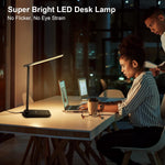 shinelife_LED_Desk_Lamp_for_Office_Home,_Bright_Desk_Light_with_USB_Charging_Port,_Adjustable_Dimmable_Desk_Lamps_5_Modes_5_Brightness,_Touch_Study_Lamp_for_Nail,_Craft,_Puzzle,_Sewing,_Study,_Black