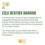 BetterBody_Foods_Avocado_Oil_Mayonnaise,_Non-GMO_Mayo_Spread_Made_with_Cage-Free_Eggs,_Paleo_(15_Ounces)