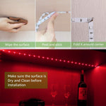 6.56_feet_Battery_Powered_LED_Strip_Lights,_DIY_Indoor_and_Outdoor_Decoration,_Waterproof,_24_Keys_Remote,_1_Pack/2_Pack