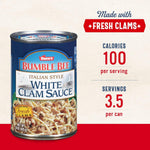 Snow's_Italian_Style_White_Clam_Sauce,_15_Ounce_-_Authentic_Italian_Clam_Sauce_-_Made_with_Fresh_Clams,_Garlic_&_Spices_-_MSC_Certified