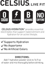 CELSIUS_Hydration™_Lemon_Lime,_Sugar_Free_Electrolyte_Hydration_Drink_Mix_(Pack_of_14)