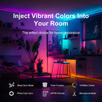 50FT/100FT/130FT/200_FT_Led_Lights_for_Bedroom,_Music_Synchronized_Smart_Led_Strip_Lights,_Ultra_Long_with_Remote_Application_Control_Bluetooth_LED_Lights,_Color_Change_RGB_Light
