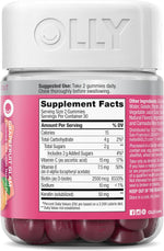 OLLY_Undeniable_Beauty_Gummy,_For_Hair,_Skin,_Nails,_Biotin,_Vitamin_C,_Keratin,_Chewable_Supplement,_Grapefruit,_30_Day_Supply_-_60_Count