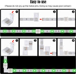 JACKYLED_20Packs_L_Shape_LED_Connectors_with_22Pcs_Clips_10mm_for_Strip_Lights