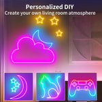 LED_Neon_Lights,_6.6ft/16.4FT_USB_Powered_LED_Strip_Lights,5V_Music_Sync_Color_Changing_Rope_Light_with_APP_Control,IP65_Waterproof_RGB_Rope_Lights_for_Bedroom,Cabinet,Kitchen,_DIY_Lighting