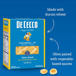 De_Cecco_Orecchiette_No._91_Pasta,_16_Oz,_Authentic,_Slow_Dried,_Made_with_Durum_Wheat,_Versatile_Pasta_for_Sauces_&_Recipes,_Made_in_Italy