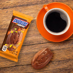 SNICKERS_Pumpkins_Milk_Chocolate_Halloween_Candy_Bar,_Pumpkin_Candy_for_Trick_or_Treat,_Halloween_Party_Favors,_Snacks_and_More_6_Pack,_1.1_Oz