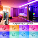phopollo_Led_Strip_Lights_Color_Changing_16.4ft/25FT/32.8FT/100FT/130FT_Flexible_5050_RGB_Led_Lights_Kit_with_Power_Supply_and_44_Keys_Remote
