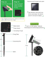2_Pack_Solar_Christmas_Lights_Outdoor,_400_LED_144FT_Extra-Long_Solar_String_Lights_Waterproof_with_Green_Wire_8_Lighting_Modes,_Twinkle_Light_for_Xmas_Tree_Fence_Porch_Garden_Party_Decor,_Cool_White