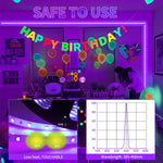 50_Ft/66FT_Black_Light_Strip_&_Remote,_900LEDs,_Dimmable_12V_Flexible_Black_Lights_for_Glow_Party,_Bedroom,_Hallween,_Fluorescent_Tapestry_Poster,_3_Light_Modes,_Non-Waterproof