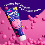 BURST_Bubblegum_Bonanza_Kids_Toothpaste_with_Fluoride_(4oz)_|_Great_Tasting_|_Flavored_for_Children_&_Toddlers_|_Anticavity_|_Dye_Free_&_Vegan_|_Safe_for_Kids_Ages_2+